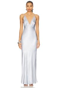 Макси-платье "Лунный танец" от Bec + Bridge, dusty blue