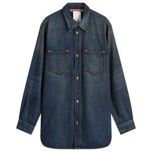 Рубашка Karto yoyogi wash denim Acne Studios, синий