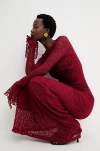 Платье Answear.LAB, бордовый