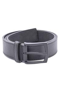 Матовый кожаный ремень Ozzy Duke Clothing, черный