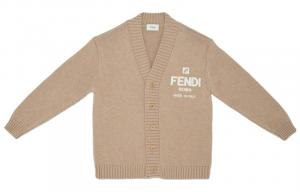 Детский свитер FENDI, хаки