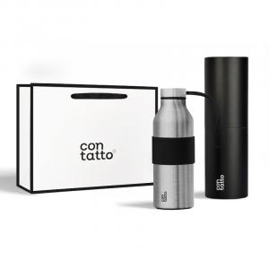 Термостаканы 304 stainless steel 500ml CONTATTO, серебро