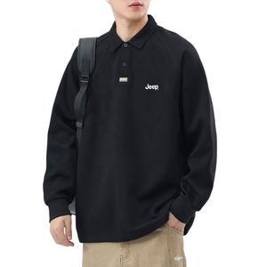 Свитшот Leisure Collection Unisex Jeep, черный