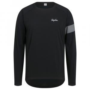 Джерси с длинным рукавом Rapha Trail Windblock, черный