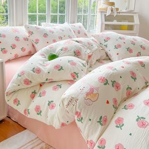 Disney Пододеяльник 200х230 см, простыня на резинке 200 см, цвет Bifeitu