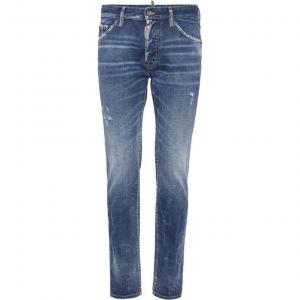 DSQUARED 2 DSQUARED2 потертые скинни джинсы
