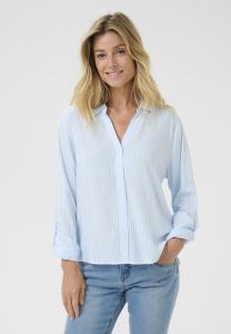 Блузка на пуговицах LCLUDA FOLD-UP Love Copenhagen, синий