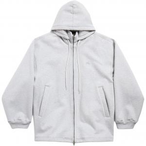 Мужская толстовка свободного кроя SS26 Balenciaga, светлый серый