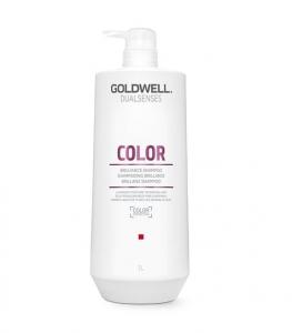 Шампунь для блеска для тонких и нормальных волос, 1000 мл Goldwell, Dualsenses Color Brilliance