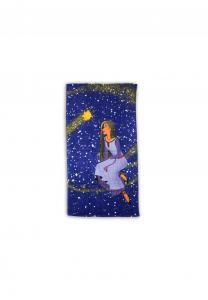 Детское пляжное полотенце Disney Wish 140x70 см качественное и долговечное Cofi, разноцветное