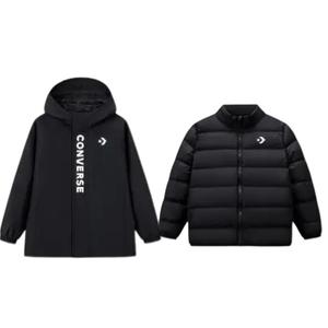 Детская утепленная куртка Converse, черный