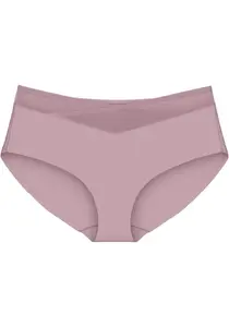 Корректирующие трусы Triumph "True Shape Sensation T Maxi", сетчатые вставки, цвет Rosebloom