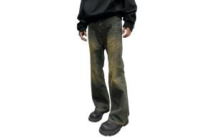 Джинсы унисекс KREATE, Джинсовые синие брюки и аксессуары