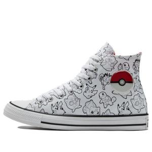 Кроссовки pokemon x chuck taylor all star high 'poke ball' Converse, черный