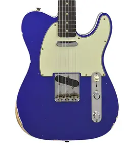 Fender Custom Shop 60 Telecaster Custom Relic в цвете Cobalt Blue Metallic R138179