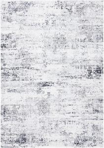 Ковер SAFAVIEH, 67 x 122 см, Amelia Collection, Ivory & Grey, современный абстрактный дизайн, без линьки и простой в уходе, идеален для помещений с высокой проходимостью: прихожая, гостиная, спальня (ALA700C)