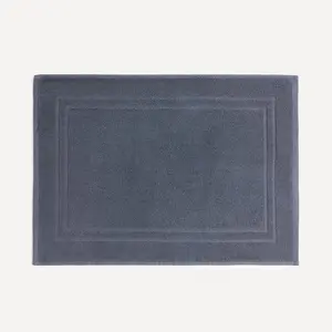 Хлопковый коврик для ванной Zafiro Basics El Corte Inglés, графит