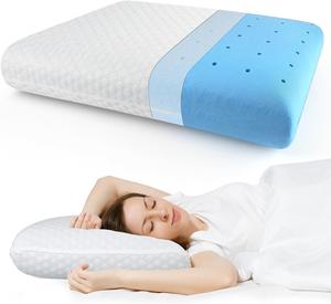 inight Подушка iNight из пены с эффектом памяти для сна на спине и боку White (Memory Foam)