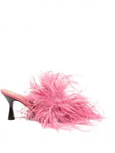 Мюли Costanza на каблуке 75 мм ATP Atelier, розовый