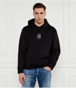 Толстовка regular fit Armani Exchange, черный