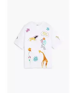 Мужская футболка Tribe Desigual, белый