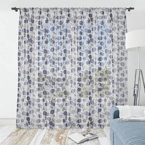 Штора Abakuhaus Blumen 2 шт, 274x135x0,5 см цвет blasse taupe creme