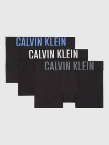 Интенсивная мощность хлопковые тянущиеся трусы Calvin Klein, Pack of 3, Black