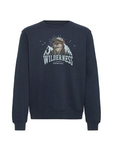 Толстовка BLEND BHIAN, пастельно-голубой/темно-синий