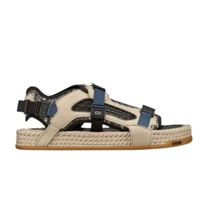 Кроссовки Dior Atlas Sandal 'Dior Oblique - Beige', коричневый