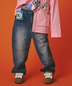 Джинсы GALFY 1CHANCE Panty Shot (мужские) Select Brands, цвет Medium-Thick Indigo