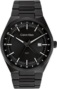 Calvin Klein Men's Distinguish - кварцевые часы 44 мм, 3 часа, браслет из нержавеющей стали - современные стильные часы - подарок для него, Black