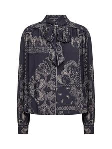 Топ с пейсли от наджии Part Two, темно-синий