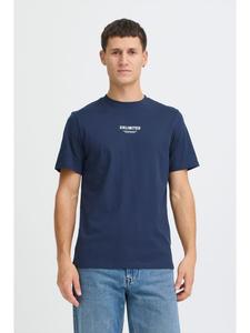 BLEND Футболка с круглым вырезом BHMStema синего цвета