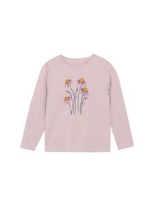 Лонгслив Minymo Longsleeve MIT-shirt LS 123619KW verspieltes Longsleeve in