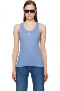 Майка Blue Baby Fox Maison Kitsuné