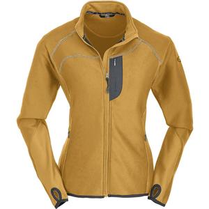 Куртка флисовая Maul Sport, цвет gold/schiefergrau