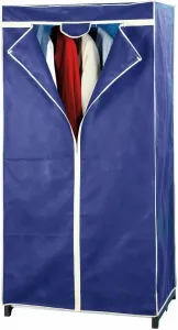 Шкаф WENKO "Воздух", размеры (Ш х В х Г): 75 х 150 х 50 см 75х150х50 см, темно-синий