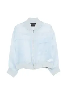 Бомбер с карманами Fabiana Filippi, синий