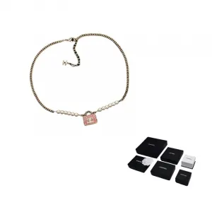 CHANEL Золотое ожерелье для женщин