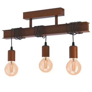 Потолочный светильник Eglo Townshend, сталь - 3-пламенная