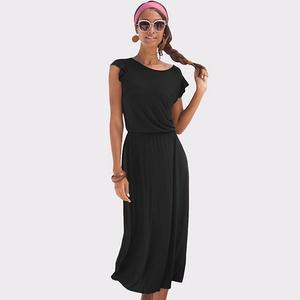 Женское платье с рукавами-крылышками Lascana, Black