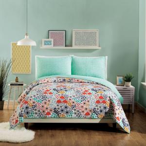 Набор одеял Makers Collective Элизабет Олуэн Мэйфлауэр, зеленый