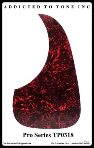 Защитная накладка для акустической гитары Takamine Pro Series TP0318, однослойная, черепахового окраса / оригинальная деталь OEM