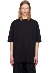 Черная футболка U-образной формы Y-3