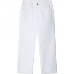 Джинсы Pepe Straight high waist, белый