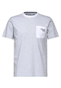 Классическая футболка Street One MEN Shirt, серый
