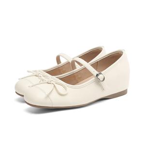 Туфли Мэри Джейн на плоской подошве женские FOXER, Black