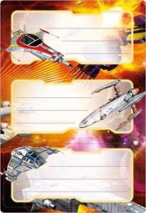 Школьные наклейки - Космос 6 шт. HERMA2