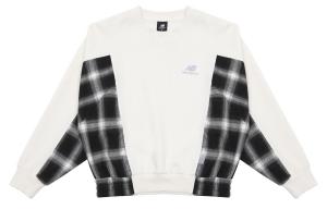 Толстовка женская белая New Balance