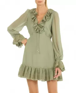 Платье поэта Secret Mission, зеленый